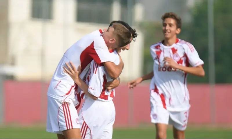 Ολυμπιακός Κ15: Πέρασε με 0-3 από Βόλο