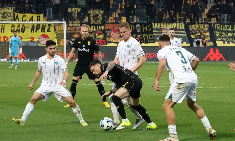 Άρης - Λεβαδειακός 2-2: Του... έκλεισε το σπίτι ο Κωστή στις καθυστερήσεις