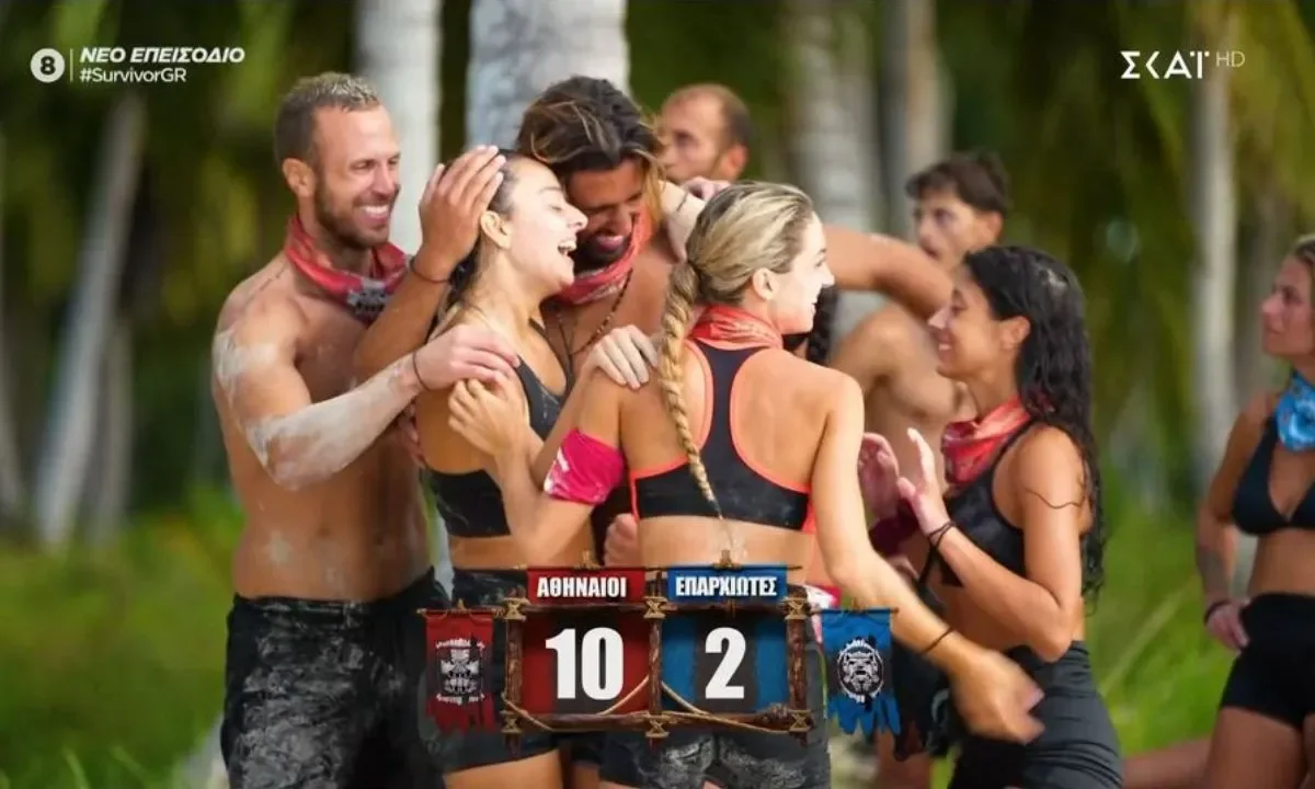 Survivor spoiler 1-2 Κλειδωμένο Survivor spoiler που μας δείχνει ποια ομάδα κερδίζει την 1η ασυλία στο επεισόδιο της Κυριακής