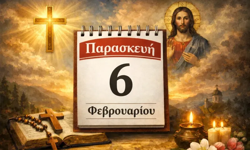 Παρασκευή 6 Φεβρουαρίου: Ποιοι γιορτάζουν σήμερα