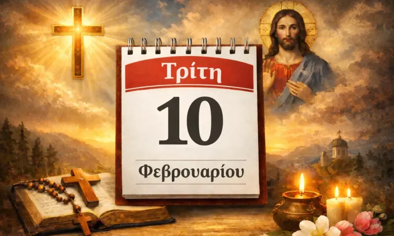 Τρίτη 10 Φεβρουαρίου: Ποιοι γιορτάζουν σήμερα