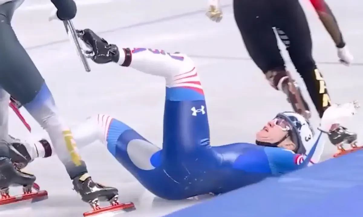 Corinne Stoddard speed skating