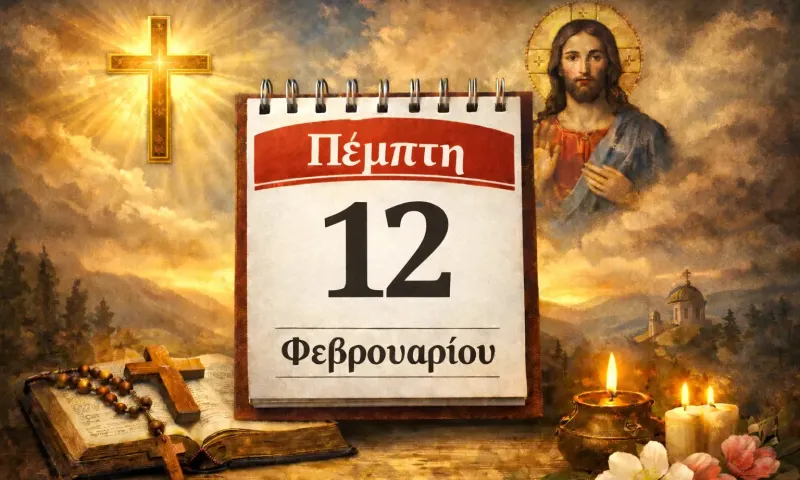Πέμπτη 12 Φεβρουαρίου: Ποιοι γιορτάζουν σήμερα