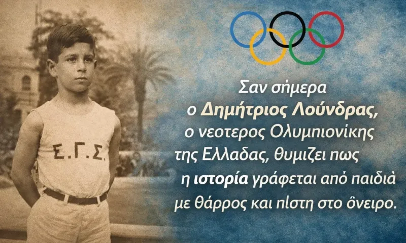 Σαν σήμερα 15 Φεβρουαρίου: Ο 11χρονος Ολυμπιονίκης που έγραψε ιστορία και έφυγε σαν σήμερα
