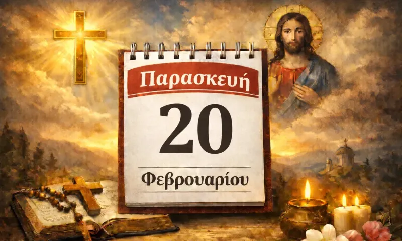 Παρασκευή 20 Φεβρουαρίου: Ποιοι γιορτάζουν σήμερα