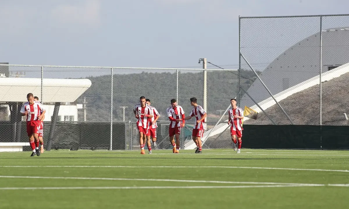 Καθαρό 4-0 για την Κ19 του Ολυμπιακού