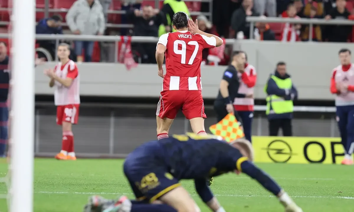 Ολυμπιακός - Παναιτωλικός 2-0: Μαγικός Νασιμέντο και τα γκολ Πιρόλα και Γιαζίτσι