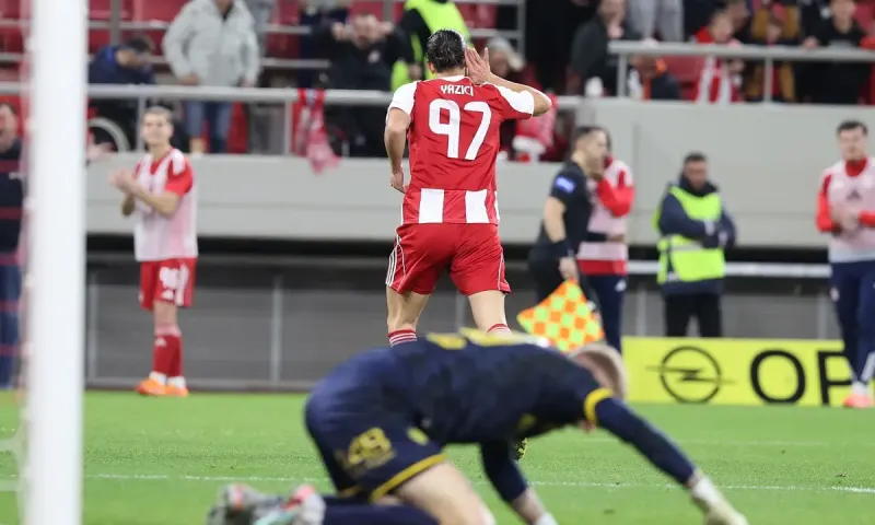 Ολυμπιακός - Παναιτωλικός 2-0: Μαγικός Νασιμέντο και τα γκολ Πιρόλα και Γιαζίτσι