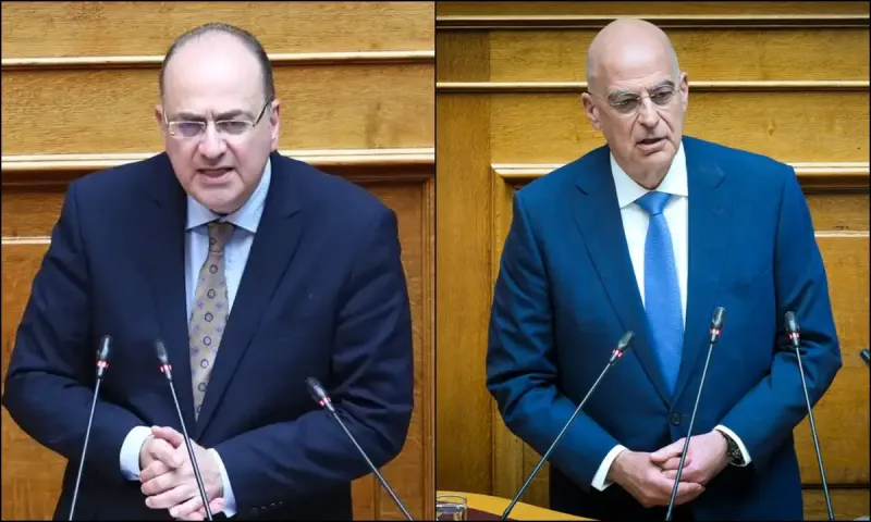 Εσωκομματικός «πόλεμος» Λαζαρίδη – Δένδια: Τρομάζει το Μαξίμου η συζήτηση για το «DNA» του κόμματος ενόψει του συνεδρίου της ΝΔ