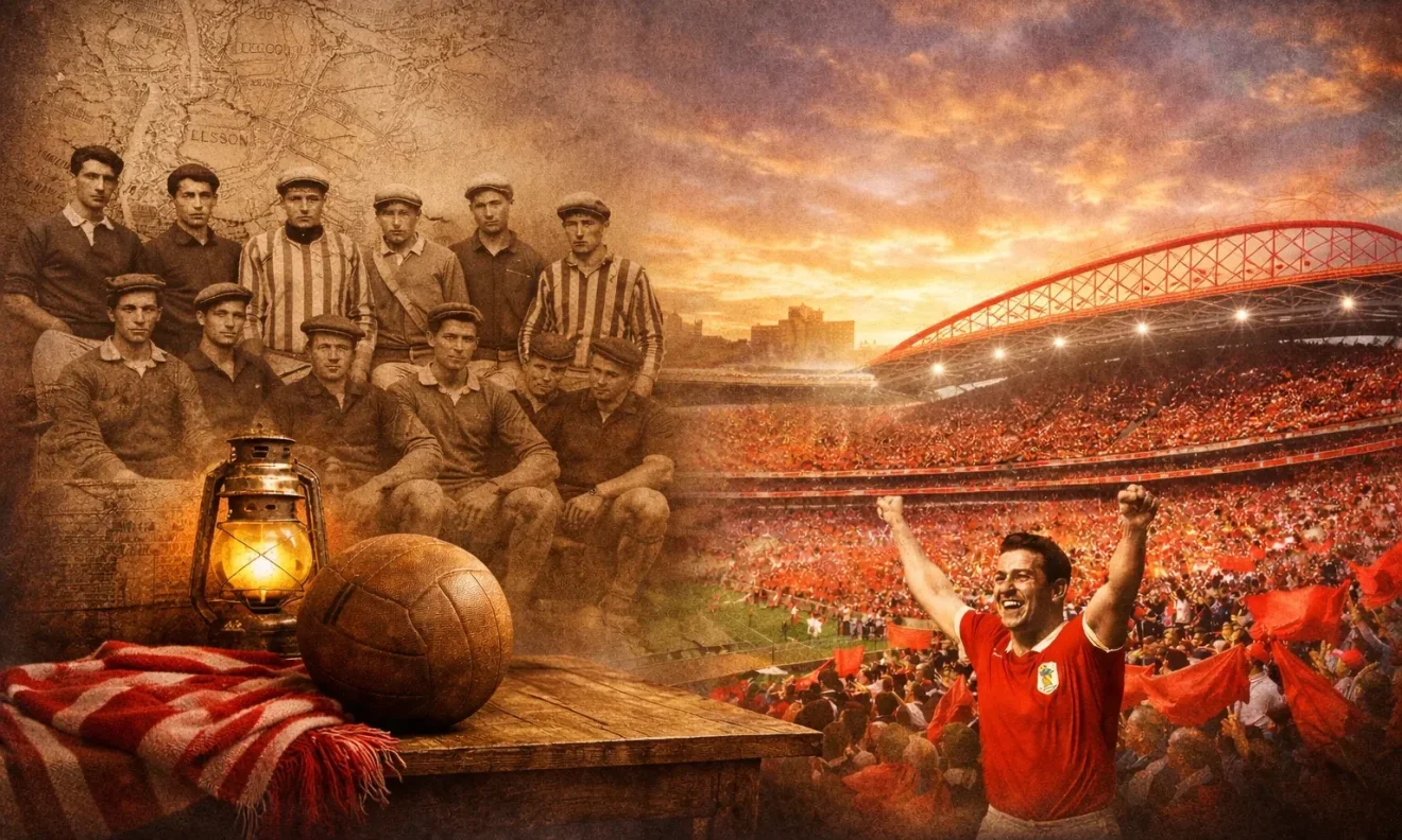 Η γέννηση της Μπενφίκα το 1904 άλλαξε τον πορτογαλικό χάρτη και διαμόρφωσε μια αυτοκρατορία ευρωπαϊκών θριάμβων.