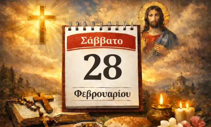 Σάββατο 28 Φεβρουαρίου: Ποιοι γιορτάζουν σήμερα