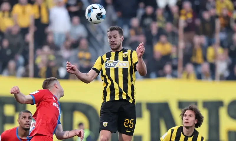 Βόλος - ΑΕΚ 1-1 (Ημίχρονο): Ζορίζεται η ΑΕΚ αλλά βρήκε τουλάχιστον την ισοφάριση - Αποβλήθηκε ο Νίκολιτς