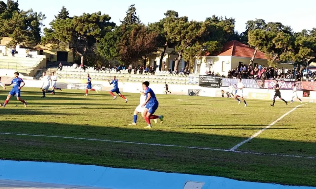 Άλλο ένα θετικό αποτέλεσμα για τον Κένταυρο Βριλησσίων, που μέσα στη Ρόδο και κόντρα στον ισχυρό Διαγόρα απέσπασε ισοπαλία 0-0