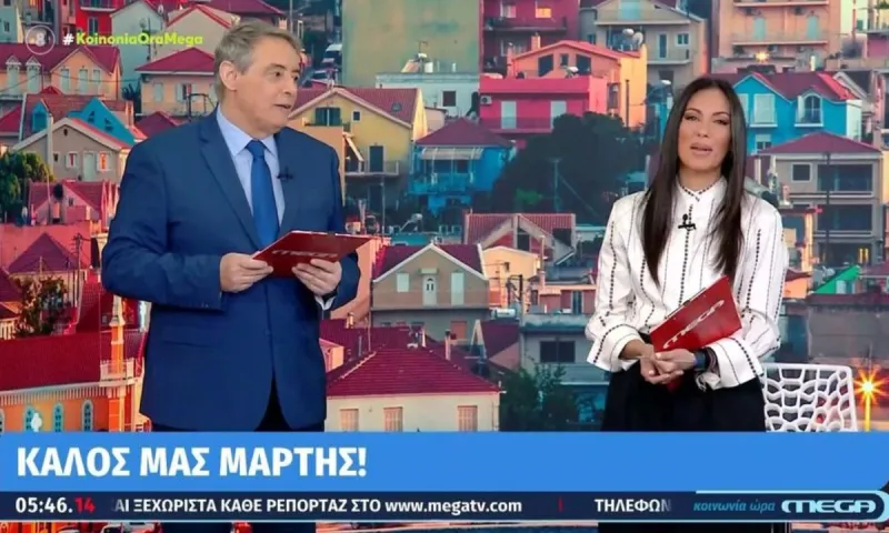 MEGA: Στην κορυφή της ενημέρωσης – Πρωτιά για όλες τις εκπομπές τον Φεβρουάριο