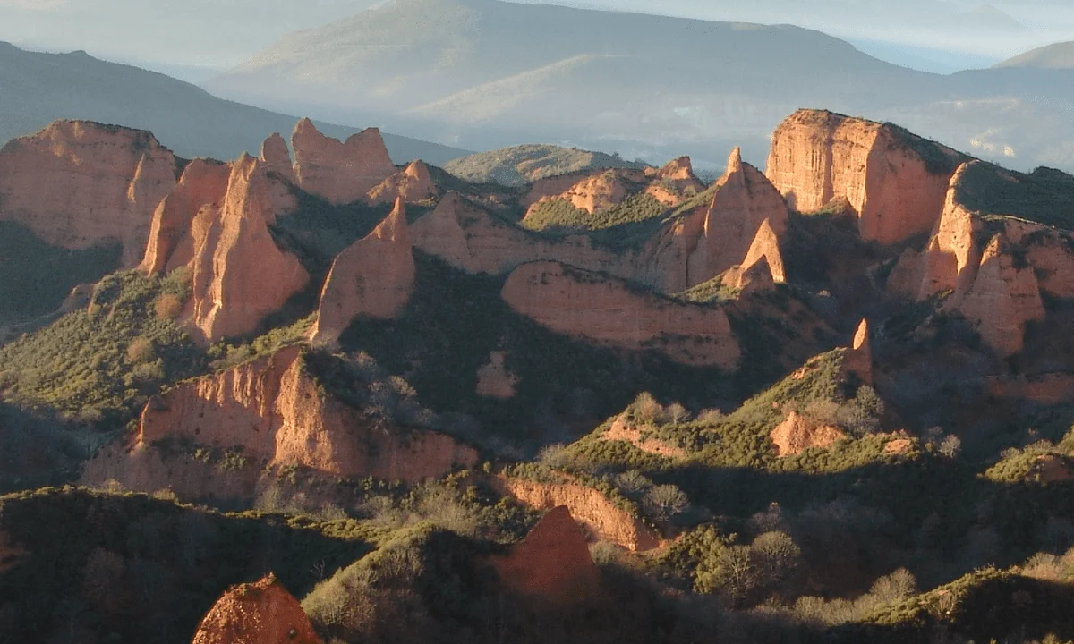 Las Médulas, spain, roman empire, gold