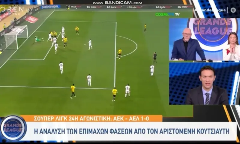 Ο Αριστομένης Κουτσιαύτης μίλησε για αποβολή του Γιόβιτς - Χαμός στο OPEN με Καζαντζόγλου και Κόλκα (vid)