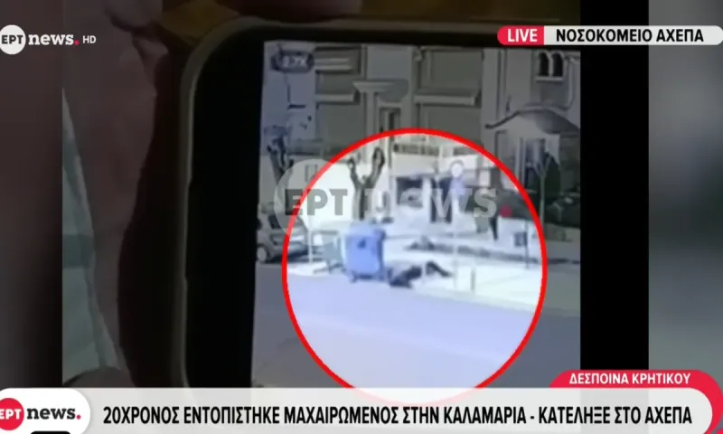 Βίντεο ντοκουμέντο από τη δολοφονική επίθεση στον 20χρονο οπαδό του ΠΑΟΚ στην Καλαμαριά! (vid)