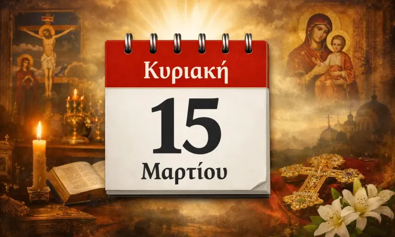 Κυριακή 15 Μαρτίου: Ποιοι γιορτάζουν σήμερα