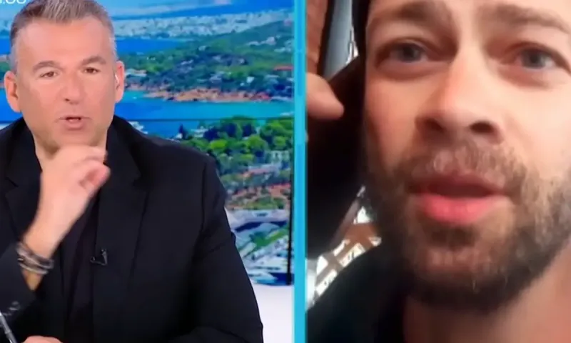 Ο Άρης Κόντος είπε στον Γιώργο Λιάγκα τι κάνει στα γυρίσματα με τον Μπραντ Πιτ και γιατί ακόμη δεν μπορεί να μιλήσει για όλα