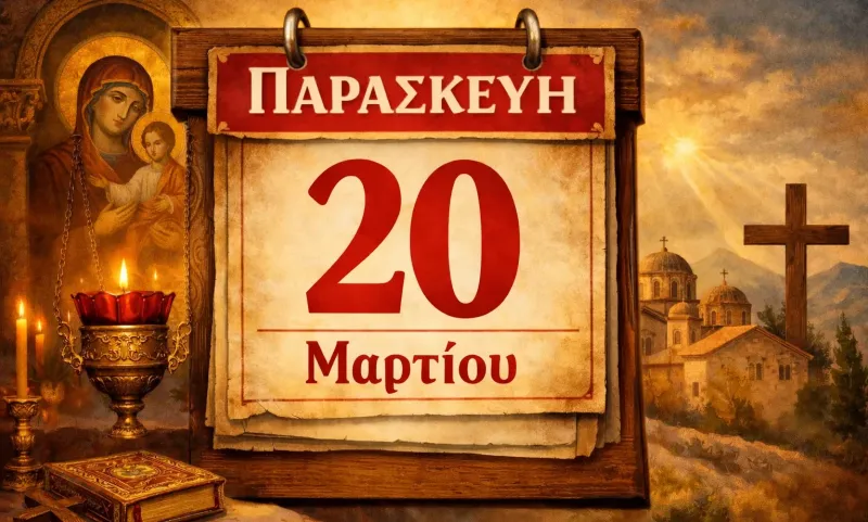 Παρασκευή 20 Μαρτίου: Ποιοι γιορτάζουν σήμερα