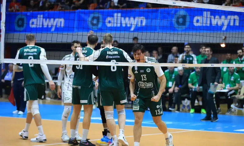 Ο Παναθηναϊκός πήρε το Κύπελλο στο βόλεϊ, 3-2 στη ματσάρα τον Φλοίσβο