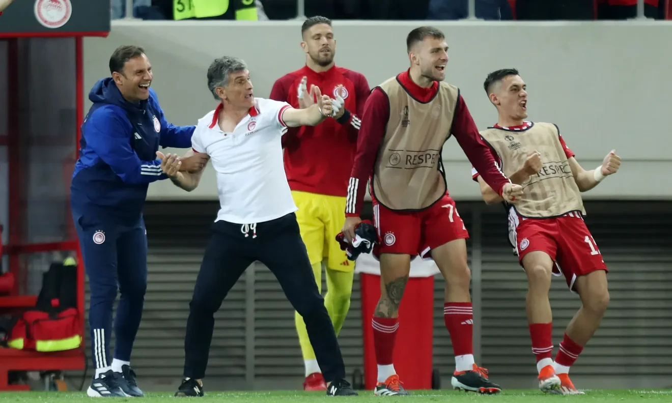 olimpiakos aston villa ounai emeri hose louis mendilimpar