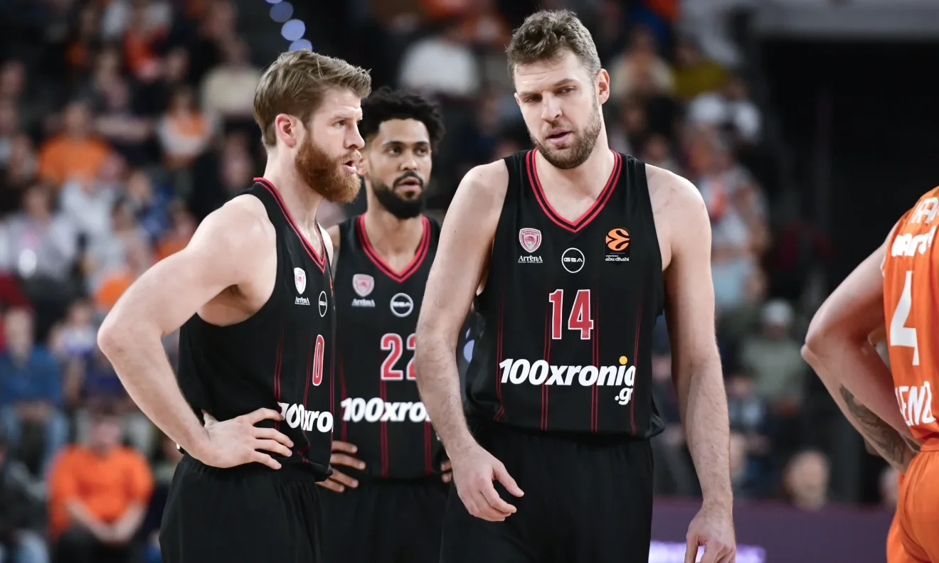 euroleague olimpiakos bc valenthia bc giorgos mpartzokas