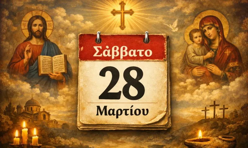 Σάββατο 28 Μαρτίου: Ποιοι γιορτάζουν σήμερα