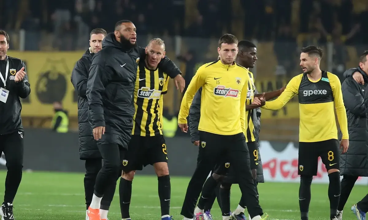podosfairo, aek, nikolic, moukoudi