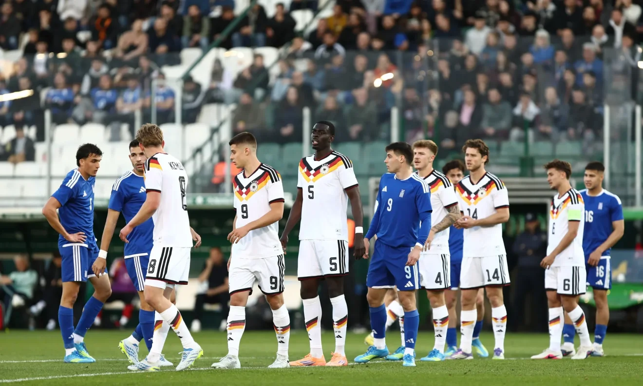 ethniki elladas u21 germania goal podosfairo prokrimatika euro u21