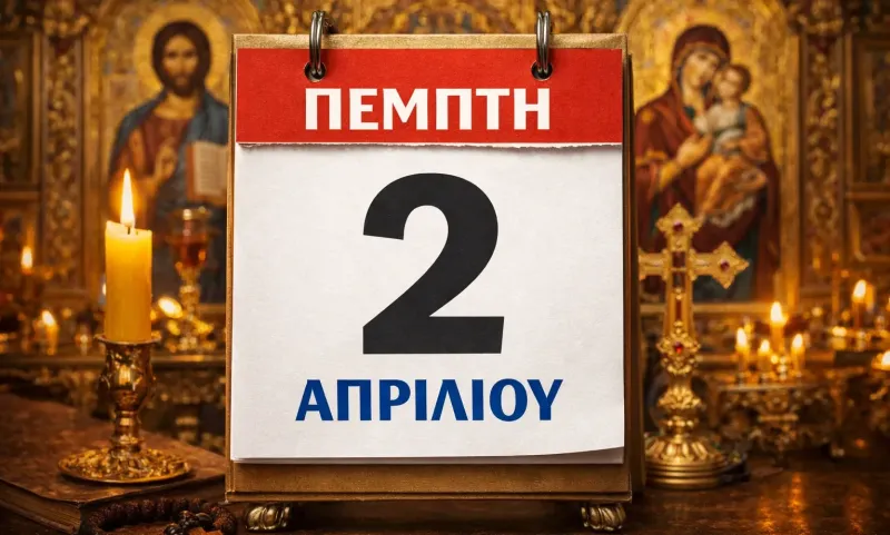 Πέμπτη 2 Απριλίου: Ποιοι γιορτάζουν σήμερα