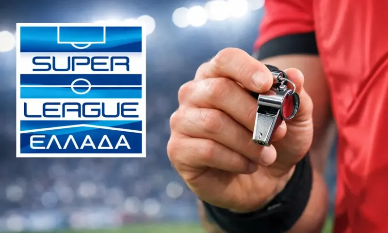 Ορίστηκαν οι διαιτητές της Super League για την πρεμιέρα των play-offs και play-out
