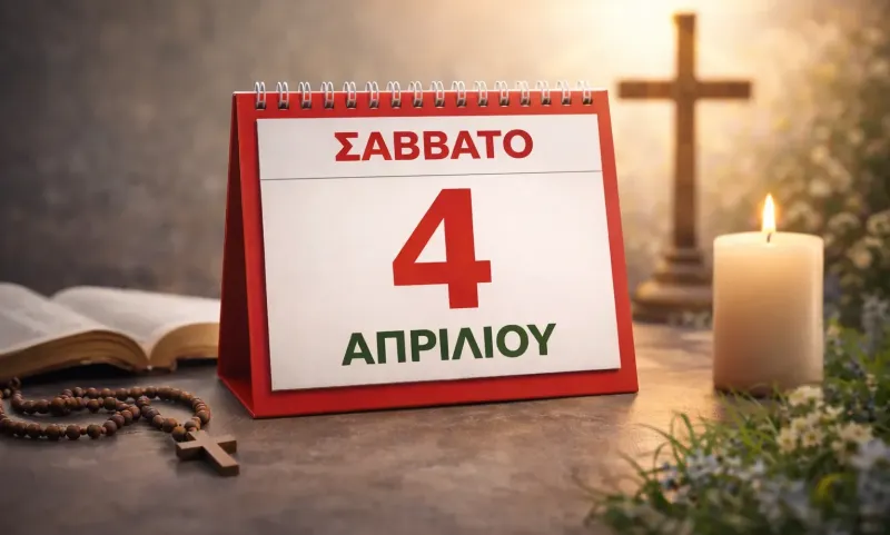 Σάββατο 4 Απριλίου: Ποιοι γιορτάζουν σήμερα