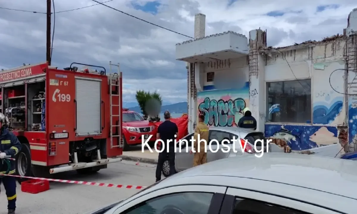 korinthos, distixima, balconi