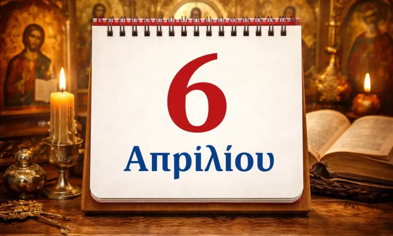 Μεγάλη Δευτέρα 6 Απριλίου: Ποιοι γιορτάζουν σήμερα