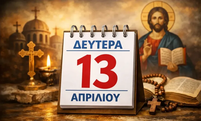 Δευτέρα 13 Απριλίου: Ποιοι γιορτάζουν σήμερα