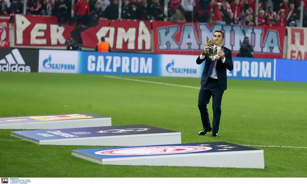 ernesto valverde, olympiacos