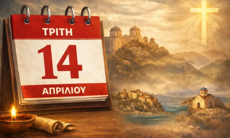 Τρίτη 14 Απριλίου - Ποιοι γιορτάζουν σήμερα