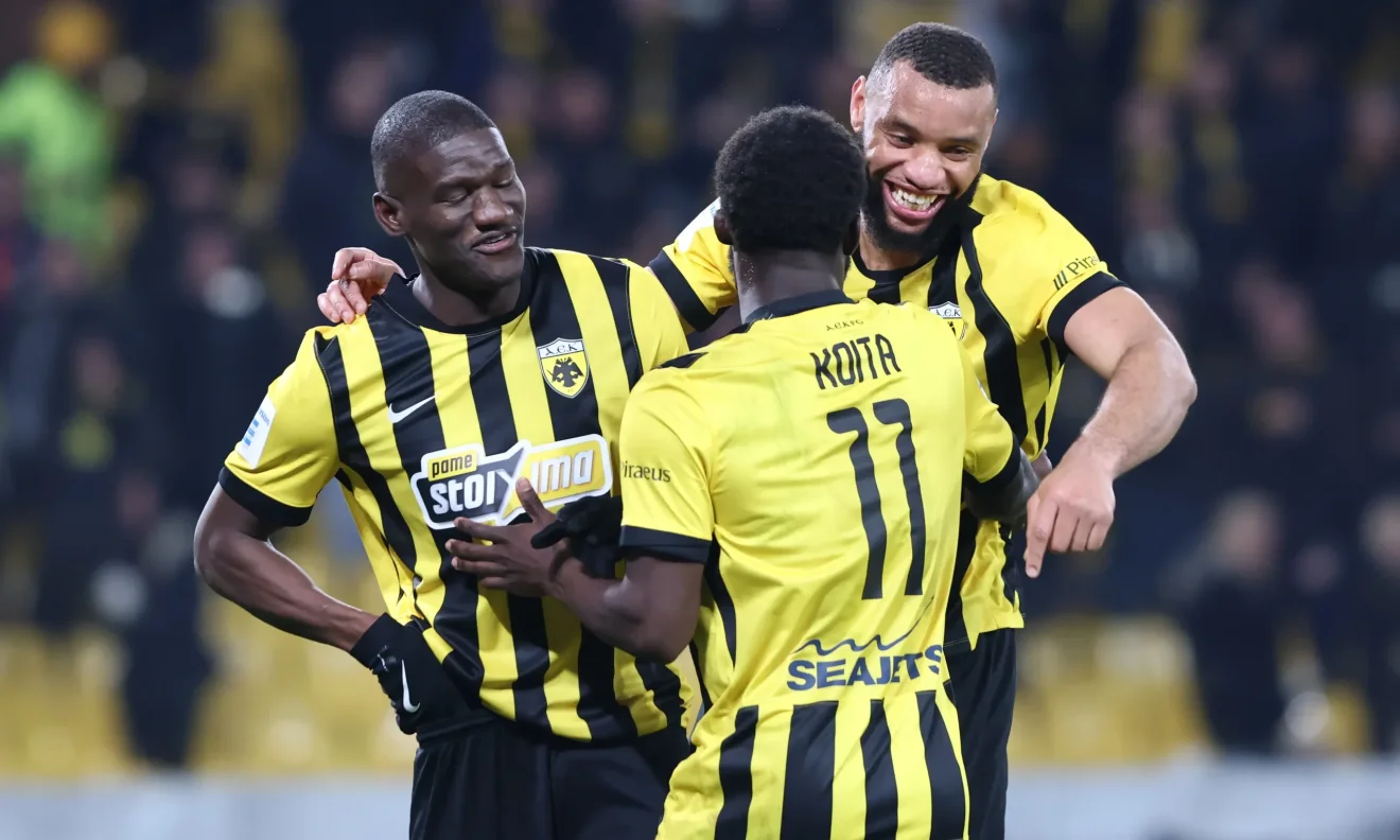 zini aek uefa conference league goal