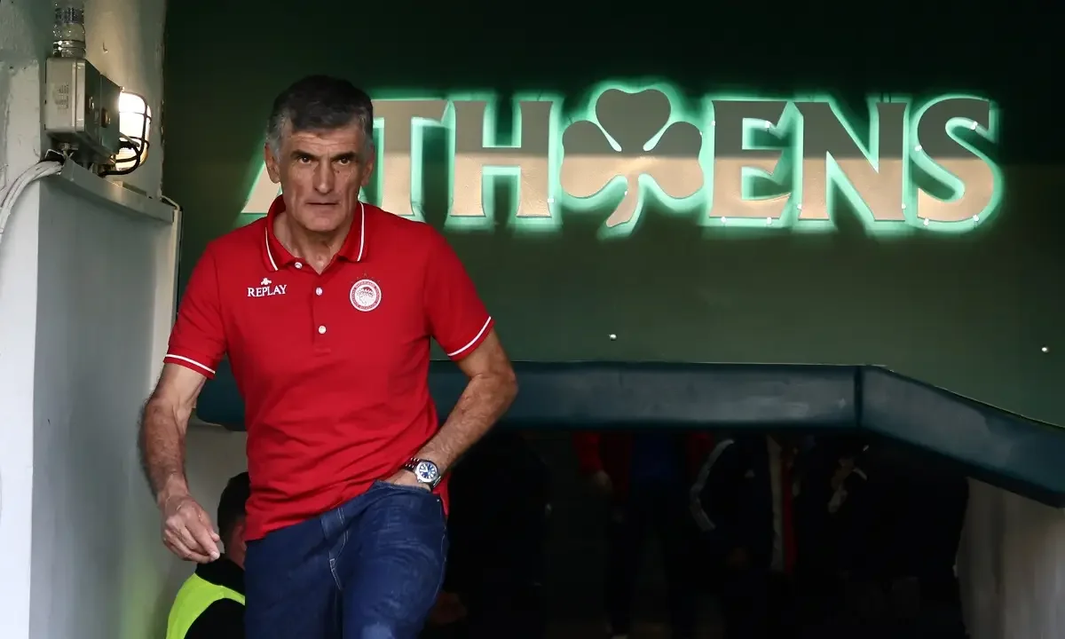jose luis mendilibar, olympiacos