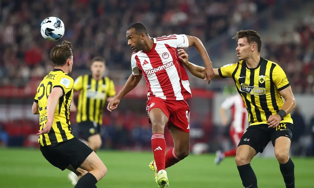 podosfairo, aek, olympiacos