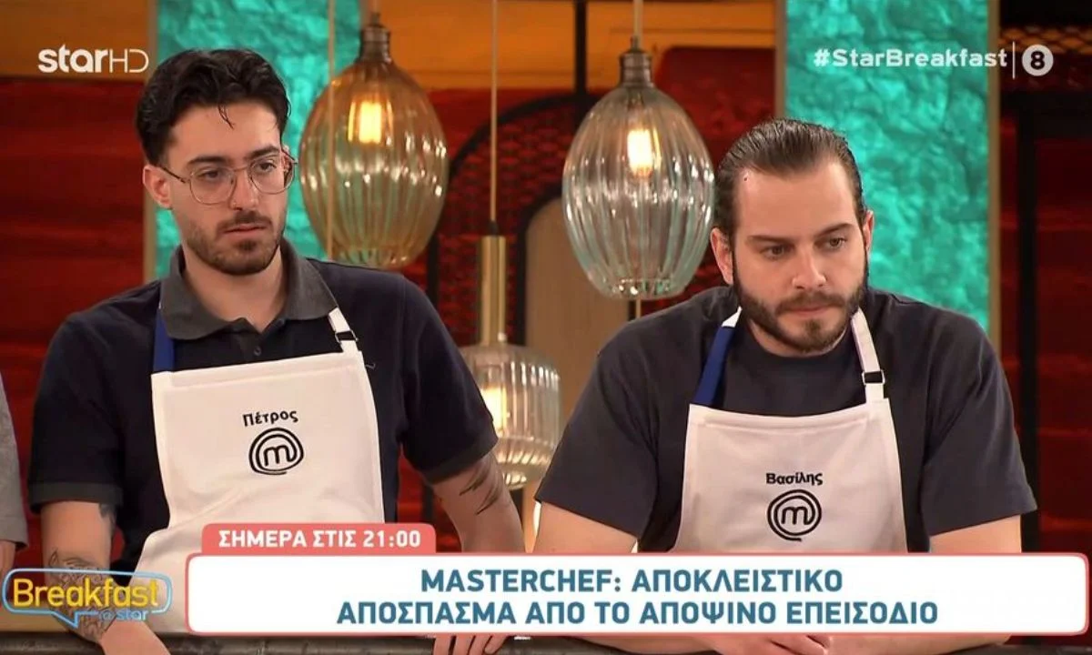 Το MasterChef φέτος δείχνει να αλλάζει ρυθμό, με την εβδομάδα Thriller να φέρνει ένταση, ψυχολογική πίεση, νέες ισορροπίες μεταξύ των παικτών