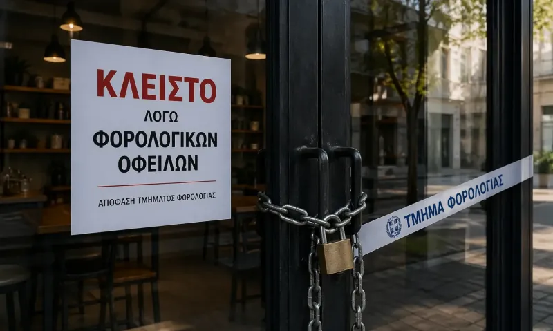 Σφίγγει ο κλοιός για τους φοροοφειλέτες – Θα σφραγίζονται οι επιχειρήσεις όσων χρωστούν – Για ποια ποσά