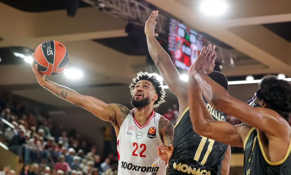 basket, olympiacos, monaco