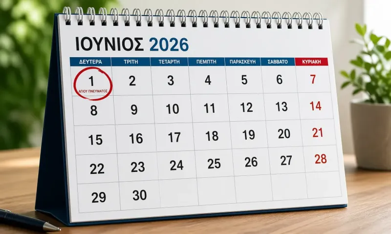 Αγίου Πνεύματος 2026: Πότε πέφτει και ποιοι δικαιούνται αργία
