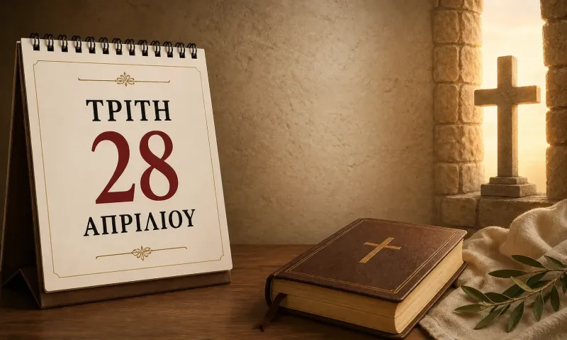 Τρίτη 28 Απριλίου - Ποιοι γιορτάζουν σήμερα