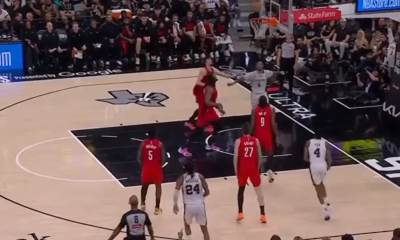 NBA : Οι Σπερς κέρδισαν τους Μπλέιζερς στο Game 5 (video)