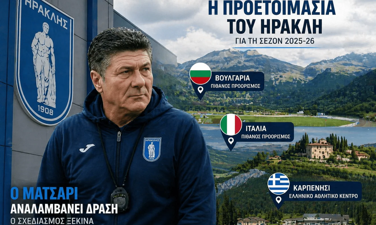 iraklis podosfairo super league walter mazzari