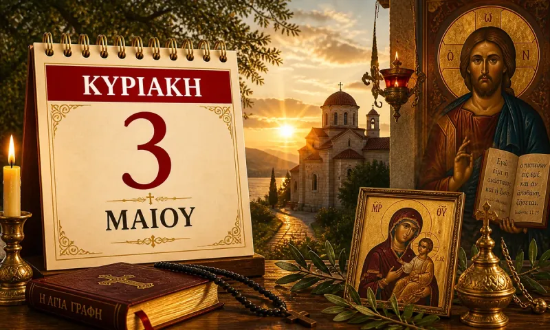 Κυριακή 3 Μαΐου - Ποιοι γιορτάζουν σήμερα