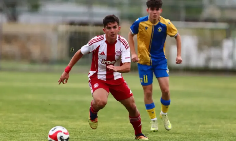 O Ολυμπιακός Κ15 νίκησε τον Αστέρα με 2-0